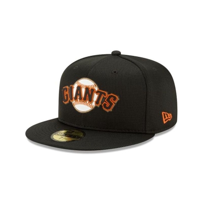 San Francisco Giants Gorra | New Era MLB Clubhouse Collection 59fifty Fitted Cap Mexico - Negros